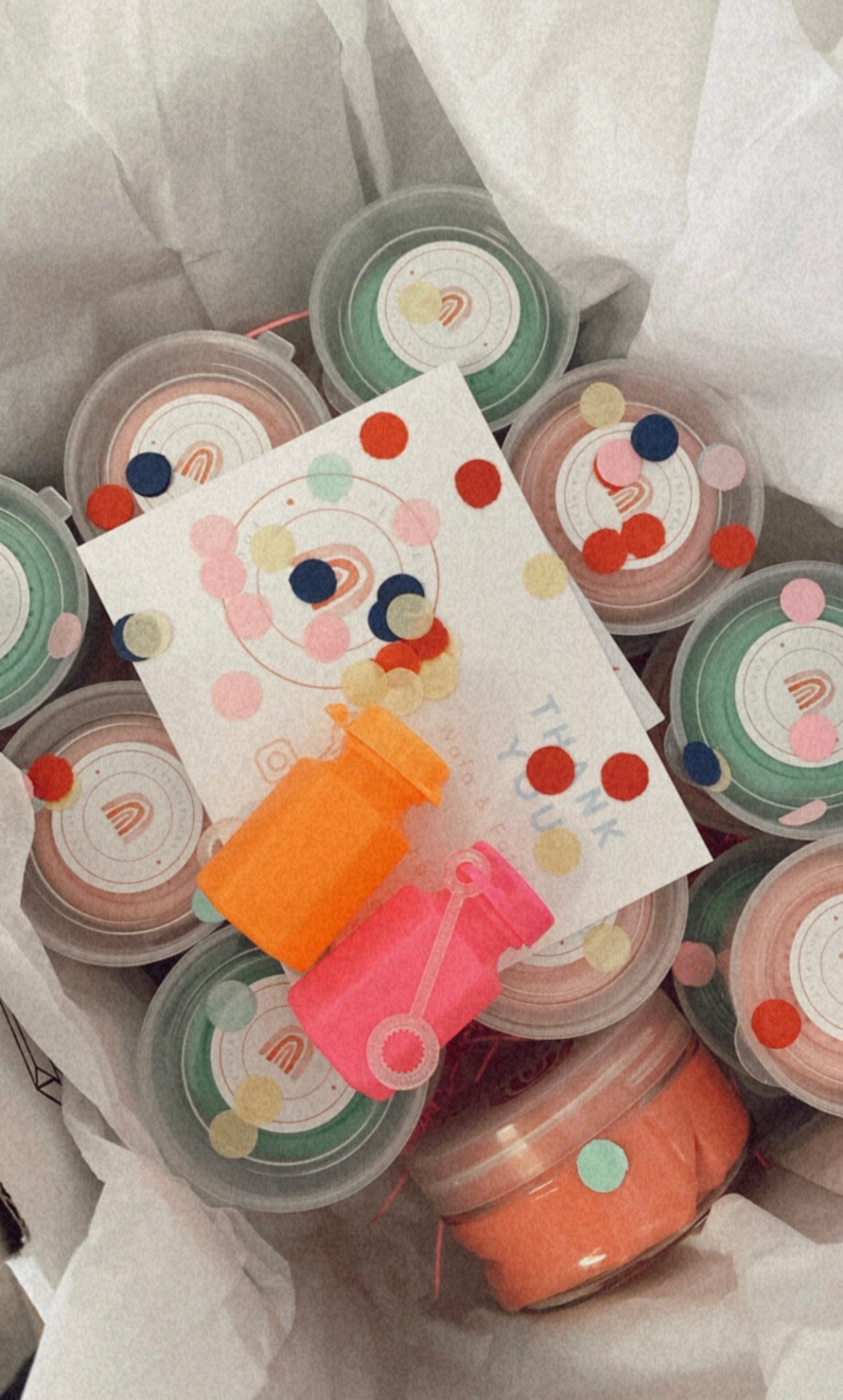 10 x MINI PLAYDOUGH PARTY FAVOURS