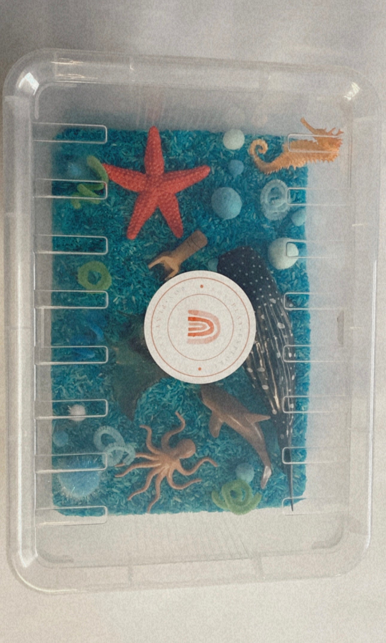 UNDER THE SEA SENSORY BOX
